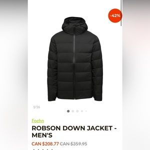 Synthetic down jacket by Foehn (M)